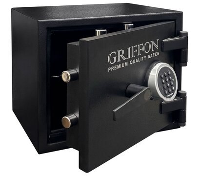 Изображение 3 Огне-взломостойкий сейф Griffon CL III.32.E.Black 1 ячейка, Тип замка: кодовый электронный