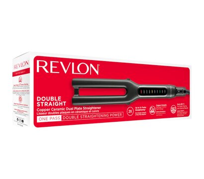 Зображення 6 Випрямляч для волосся Revlon One-Step double straight RVST2204E