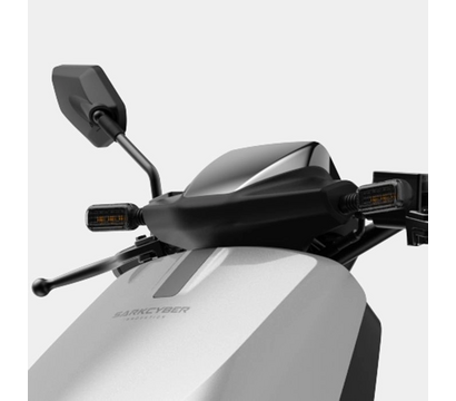 Зображення 9 Електроскутер Sarkcyber HC200 CBS Moonlight White, Колір корпусу: білий
