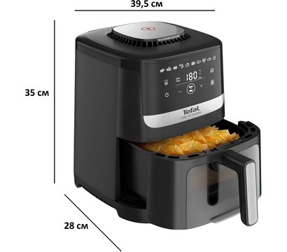 Изображение 4 Фритюрница Tefal Easy Fry Silence Vision EY5568E0