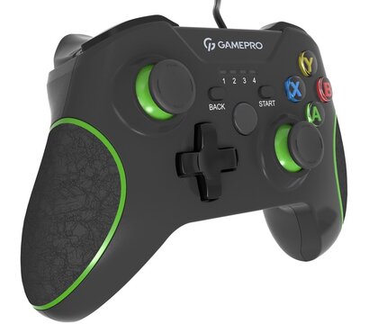 Зображення 2 Геймпад GamePro MG450B Black/Green