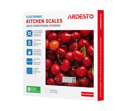 Зображення 6 Вага Ardesto SCK-893CHERRY до