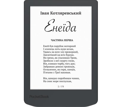 Изображение 2 Электронная книга PocketBook 619 Verse Lite Midnight Grey — PB619-T-CIS