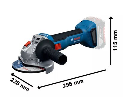 Зображення 3 Болгарка Bosch Professional GWS 18V-8 - 0.601.9N9.021