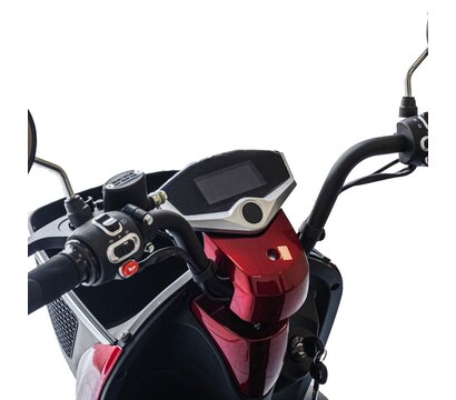 Изображение 4 Электроскутер Vigorous Boom S2 Red, Цвет корпуса: красный