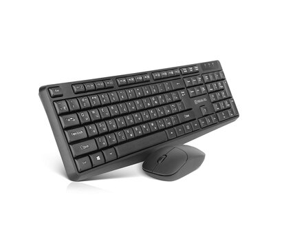 Изображение 2 Комплект мышь + клавиатура REAL-EL Kit 551W Black