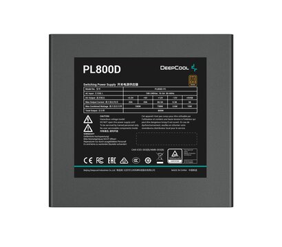 Изображение 3 Блок питания DeepCool PL800D 800W - R-PL800D-FC0B-EU-V2