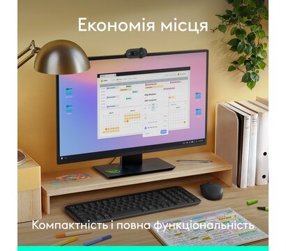 Зображення 5 Комплект мишка + клавіатура Logitech MK250 Graphite — 920-013823