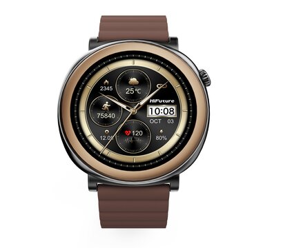 Изображение 2 Умные часы HiFuture Aurora Brown с Bluetooth 5.2