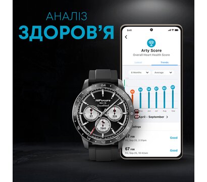 Зображення 6 Смарт-годинник HiFuture Flex2 Black