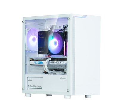 Изображение 2 Корпус Zalman T4 Plus White no PS — T4PLUSWHITE