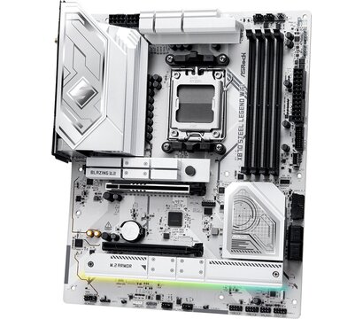 Зображення 2 Материнська плата ASRock X870 Steel Legend WiFi (sAM5, AMD X870)