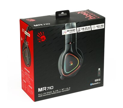 Изображение 5 Bluetooth гарнитура A4Tech Bloody MR710 Black