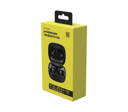 Изображение 5 Bluetooth гарнитура Hator Hyреrpunk Truedots HD SyncHUB Black — HTA411