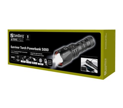 Зображення 6 Sandberg Survivor Torch Powerbank 420-89