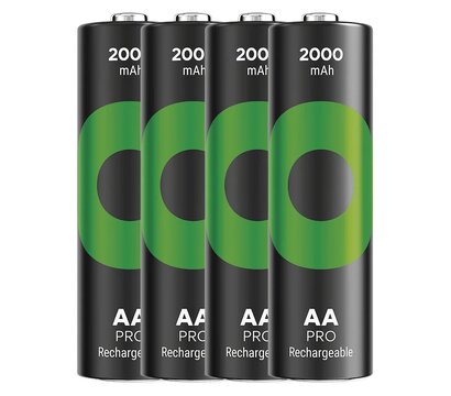 Изображение 2 Аккумулятор GP Recyko Pro GP210AAHCBR21-2TLB4 AA/HR06 NI-MH 2000 mAh BL 4 шт