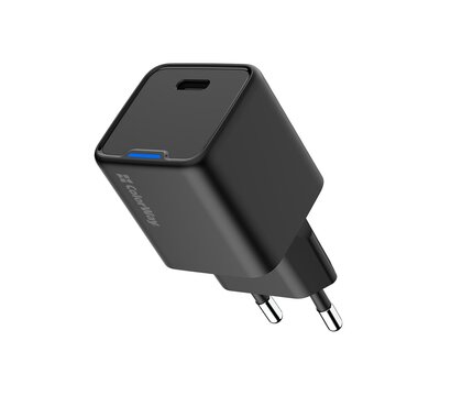 Зображення 2 Зарядний пристрій ColorWay GaN Mini 25W PD Port PPS USB-C Black — CW-CHS052PD-BK