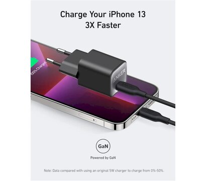 Зображення 2 Зарядний пристрій Anker PowerPort 511 Nano III White, 30 W USB Type-C — A2147G21