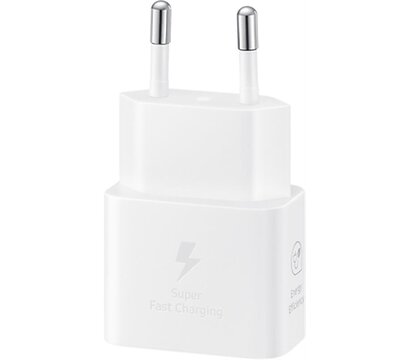 Зображення 2 Зарядний пристрій Samsung EP-T2510XWEGEU White, 25W + кабель USB Type-C