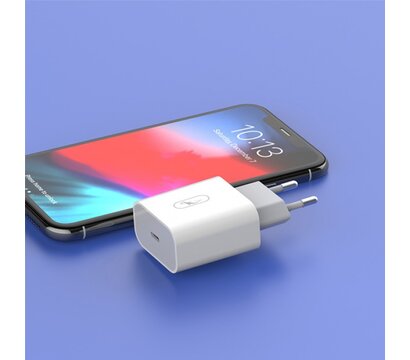 Зображення 3 Зарядний пристрій SkyDolphin SC18E PD2.0 (1USB-С, 3A) White — SDMZP-000155