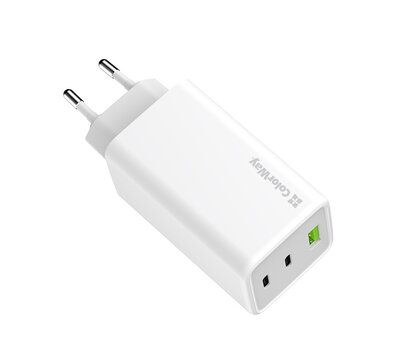Изображение 4 Зарядное устройство ColorWay GaN Mini 100W PD Port PPS USB (USB-2C1A) White — CW-CHS061PD-WT