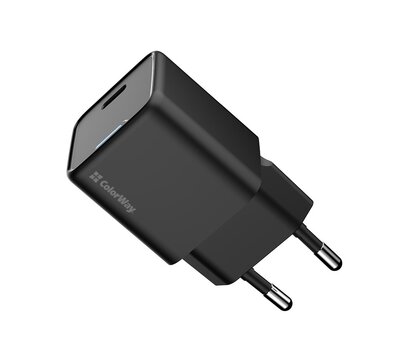 Зображення 4 Зарядний пристрій ColorWay GaN Mini 25W PD Port PPS USB-C Black — CW-CHS052PD-BK