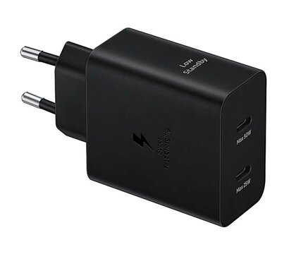 Зображення 4 Зарядний пристрій Samsung Power Adapter Type-C Cable 50W Black — EP-T5020XBEGEU