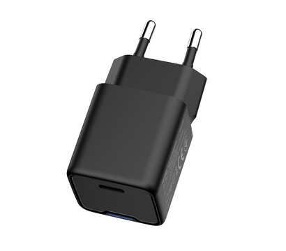 Зображення 5 Зарядний пристрій ColorWay GaN Mini 25W PD Port PPS USB-C Black — CW-CHS052PD-BK