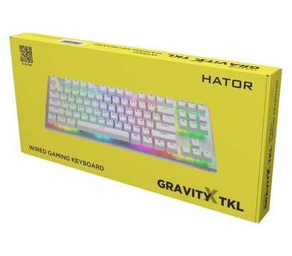 Зображення 5 Клавіатура Hator Gravity X TKL Orange White — HTK551UA