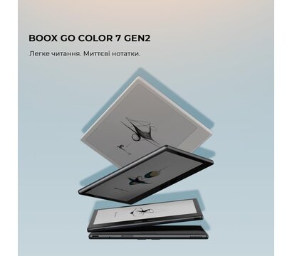 Зображення 2 Електронна книжка Boox Go Color 7 Gen2 Black