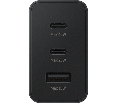 Зображення 2 Зарядний пристрій Samsung Trio 65W Black - EP-T6530NBEGEU