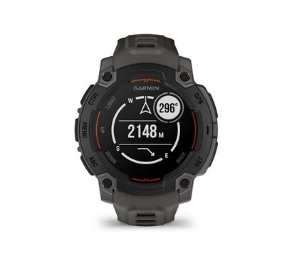 Изображение 2 Смарт-часы Garmin Instinct E 45 mm Black with Charcoal Silicone Band - 010-02933-13