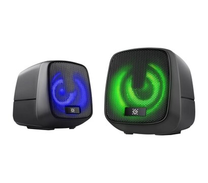 Изображение 4 Акустическая система 2.0 Defender J2 LED USB Black — 65962