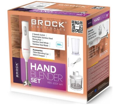 Зображення 4 Блендер Brock HBS 6001 WH