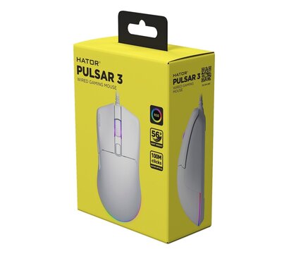 Зображення 5 Миша Hator Pulsar 3 White – HTM611