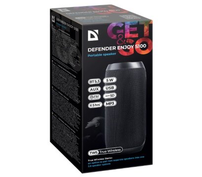 Изображение 6 Акустическая система  Defender Enjoy S100 Bluetooth Black - 65101