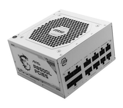 Зображення 2 Блок живлення MSI MAG A850GL PCIE5 White 850W