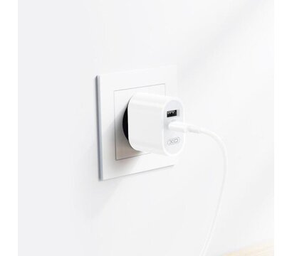 Зображення 3 Зарядний пристрій XO L97 (1Type-C/1USB/2.4A) + Type-C - Lightning White — XO-L97-LG
