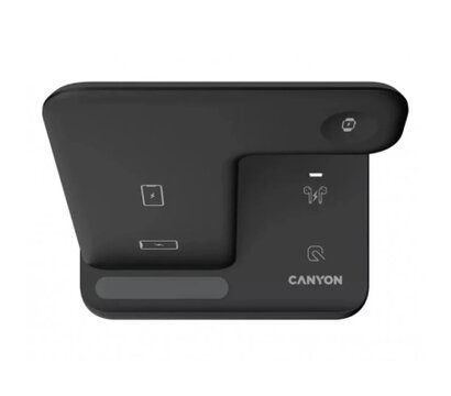 Изображение 3 Зарядное устройство Canyon WS-302 3in1 Wireless — CNS-WCS302B