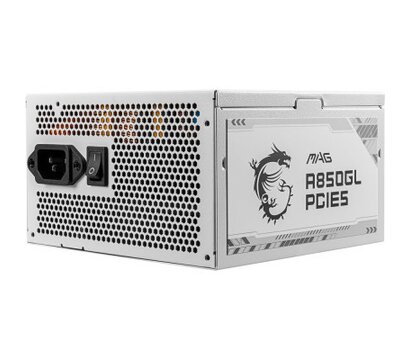 Зображення 4 Блок живлення MSI MAG A850GL PCIE5 White 850W