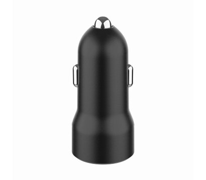 Зображення 4 Зарядний пристрій Gembird 1xUSB-A (18W QC3.0) + 1xUSB-C (20W PD) Black — TA-UC-A2PDQC20-CAR-01