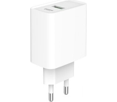 Зображення 4 Зарядний пристрій Gembird USB-A + Type-C (PD20W + QC3.0 18W) white — TA-UC-PDQC20-01-W