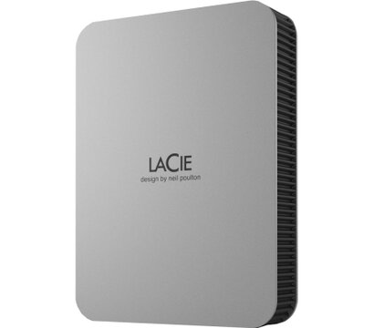 Зображення 4 HDD LaCie Mobile Drive Secure 4TB 2.5 USB Type-C External Silver — STLR4000400