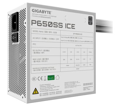 Изображение 5 Блок питания Gigabyte GP-P650SS ICE 650W
