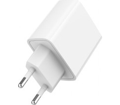 Зображення 5 Зарядний пристрій Gembird USB-A + Type-C (PD20W + QC3.0 18W) white — TA-UC-PDQC20-01-W
