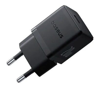 Зображення 5 Зарядний пристрій Baseus Palm Fast Charger 1C 20W + Cable 1.0m Type-C 60W black — P10111602113-01