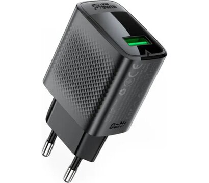 Зображення 6 Зарядний пристрій Acefast USB-A 20W + Type-C cable A90 Fast Charger Black — 6974316280064
