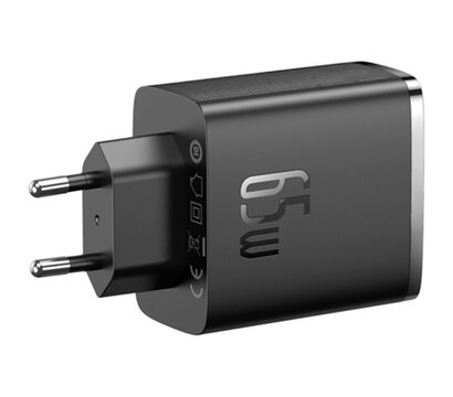 Изображение 6 Зарядное устройство Baseus Cube Pro Fast Charger 2C+U 65W black — P10152301113-00