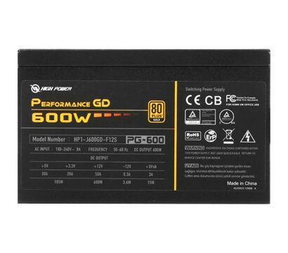 Зображення 6 Блок живлення HighPower HP1-J600GD-F12S 600W