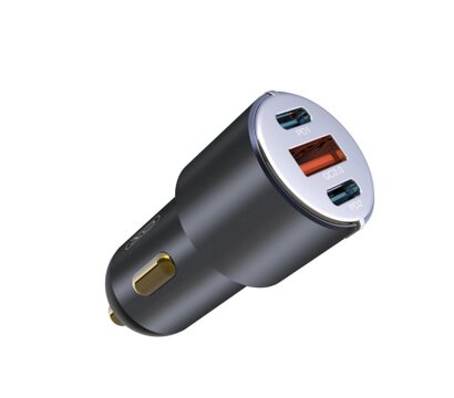 Изображение 2 Зарядное устройство XO CC45 1 USB QC 3.0 + 2 Type-C PD (60W) Black — XO-CC45-BK
